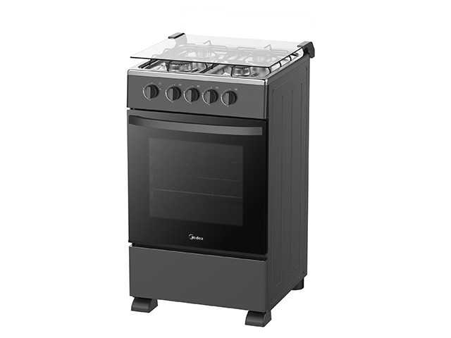 CUISINIERE 4 FEUX MIDEA 50X50 SP5055T082-BG NOIRE